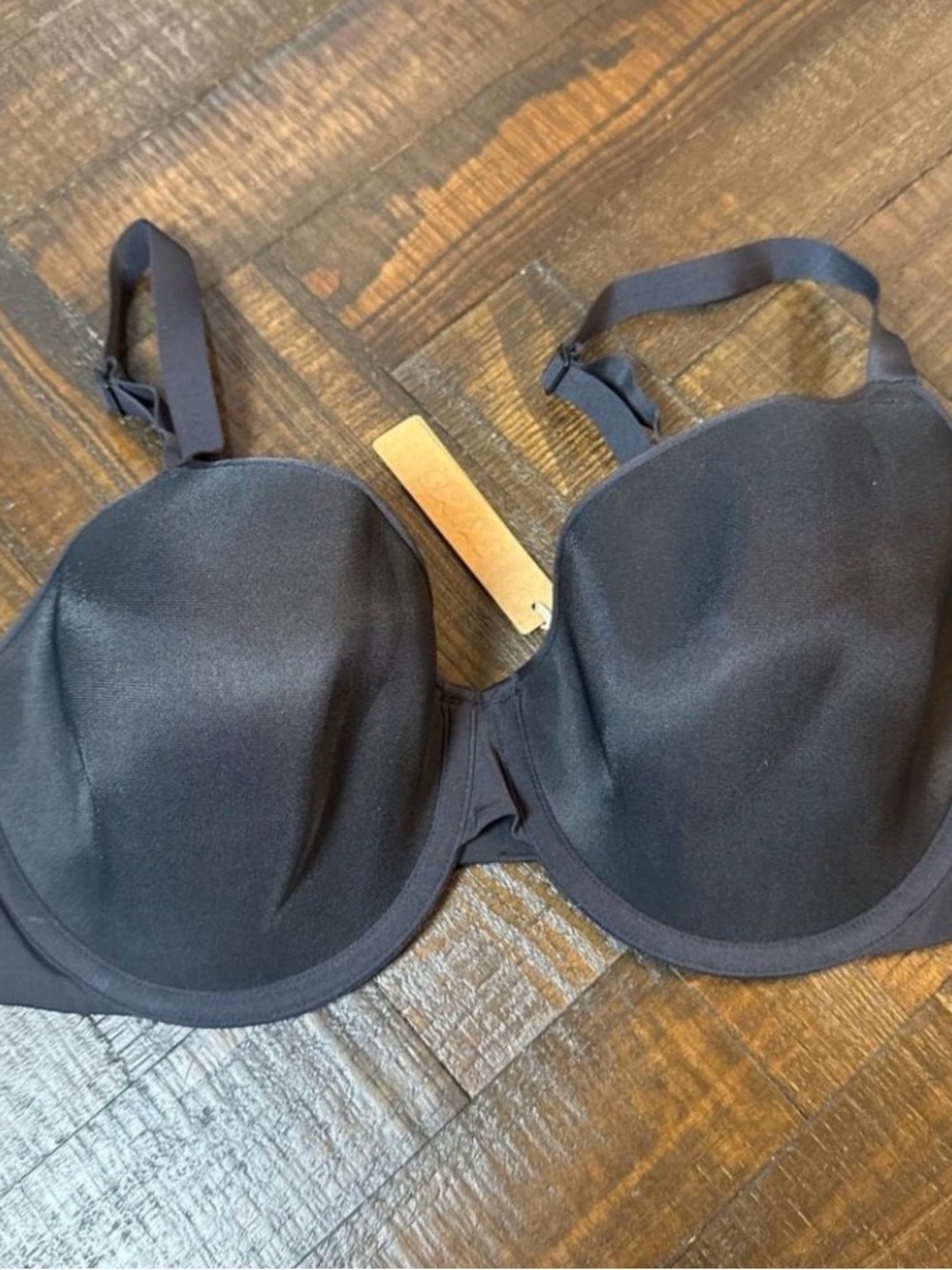 NWT SKIMS Weightless Demi Underwire Bra in Onyx Size 38D